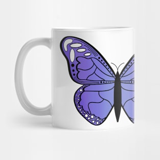 Purple Butterfly Mug